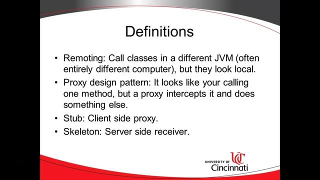 Overview of Spring Remoting and Remote Method Call смотреть онлайн