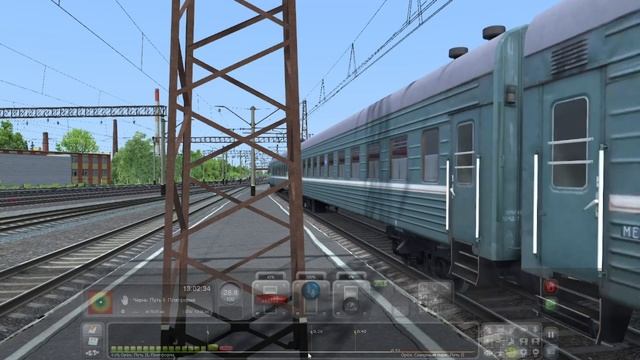 ВЛ10 с пассажирским поездом {RAILWORKS} смотреть онлайн