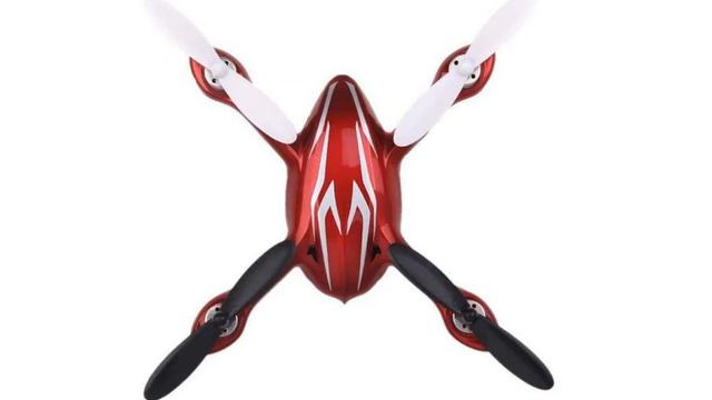 Hubsan X4 H107C Red Silvery 4CH RC Quadcopter With 0 3MP Camera with 2 4G Remote Controller смотреть онлайн