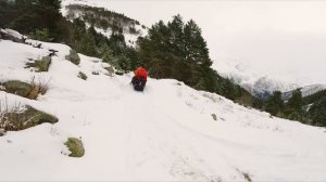 ОСТАЛСЯ ОДИН В СНЕЖНЫХ ГОРАХ!**день 5, Саня ушёл**