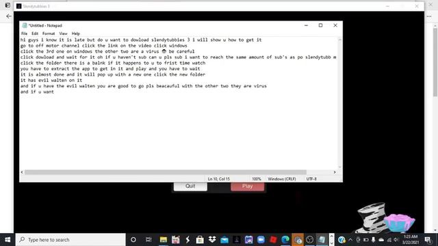 How to get slendytubbies 3 and how to get a custom skin
