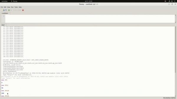 Thonny ESP32 Cam MicroPython Setup
