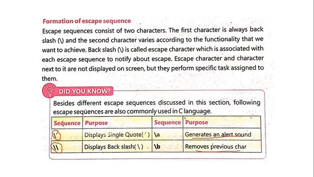 Lec 13 | 10th Computer | Chapter 2 | Escape Sequences in C | New Book | Practicals смотреть онлайн
