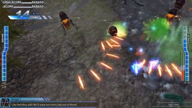EARTH DEFENSE FORCE 4.1 WINGDIVER THE SHOOTER Stream #1 WTF is this? смотреть онлайн