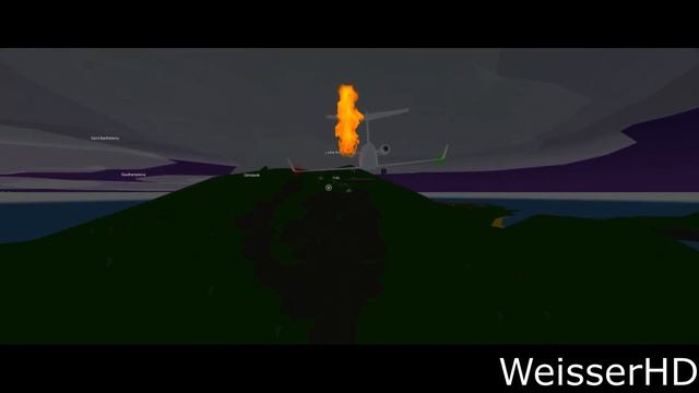 ENGINE FIRE! - Shortfilm | Roblox Pilot Training Flight Simulator смотреть онлайн