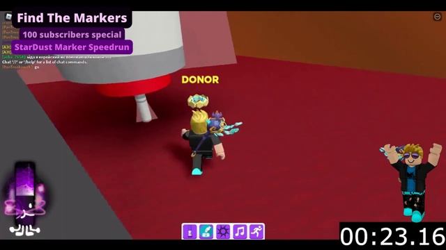 ( 100 subs special ) Find The Markers | StarDust Marker speedrun | 41.23 смотреть онлайн