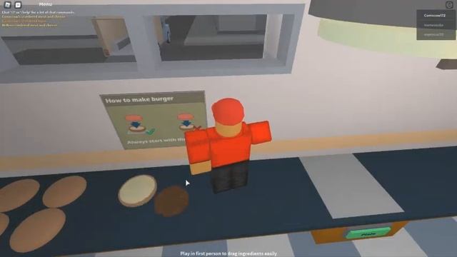 Becoming A Rat On Cook Burgers!-Roblox смотреть онлайн