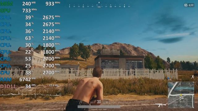 PUBG "Adrenalin" Retest AMD Ryzen 7 2700U Vega 10. Acer Swift 3 Gameplay Benchmark. Test смотреть онлайн