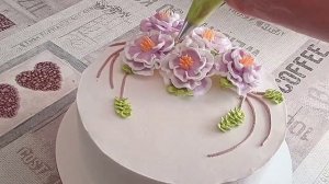 ?Самые ЛЕГКИЕ и ПРОСТЫЕ украшение тортов кремом.?