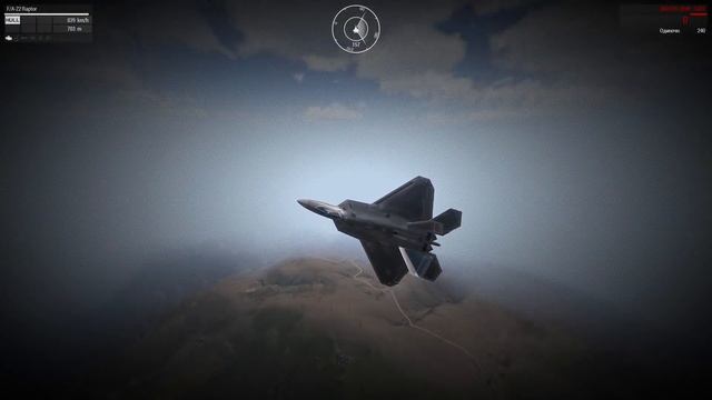 Incredible Flight on F-22 Raptor in Simulator Game Arma 3 Mod USAF смотреть онлайн