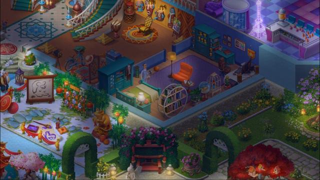 HomeScapes Дворецкий #256 (уровни 1656-1664) Первый сеанс в нашем Кинотеатре