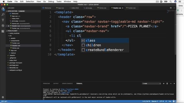 Vue.js: Build a Full Stack App With Firebase, Vuex & Router : Header and Footer components смотреть онлайн