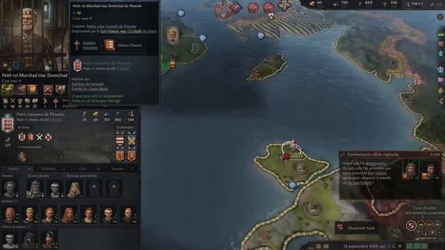 Crusader Kings 3 - Le royaume Phoenix - #EP7 [FR] смотреть онлайн