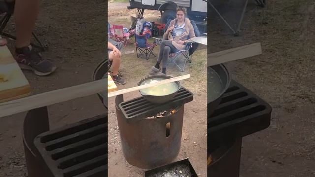 уха на костре