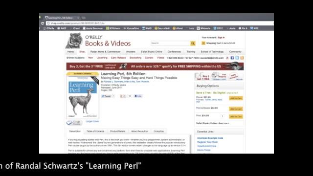 Perl Regular Expressions смотреть онлайн