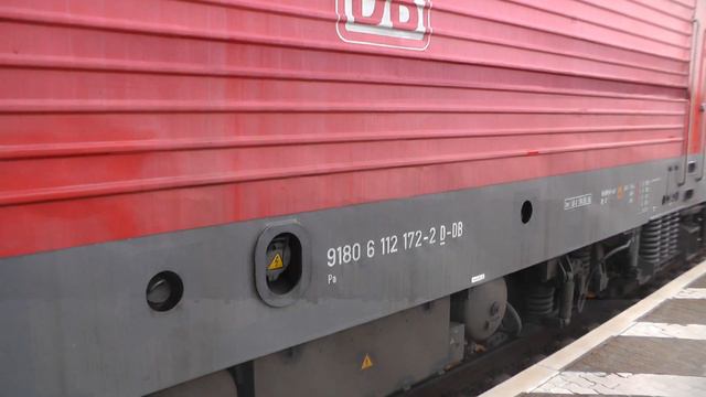 112 172-2, "Scharbeuts" DB Regio, Ankunft und Abfahrt, Bf Bad Oldesloe, 6 5 201 смотреть онлайн
