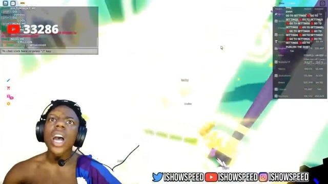 IShowSpeed Gets Donated 2-3 Million Robux By Hazem! (FUNNY) смотреть онлайн