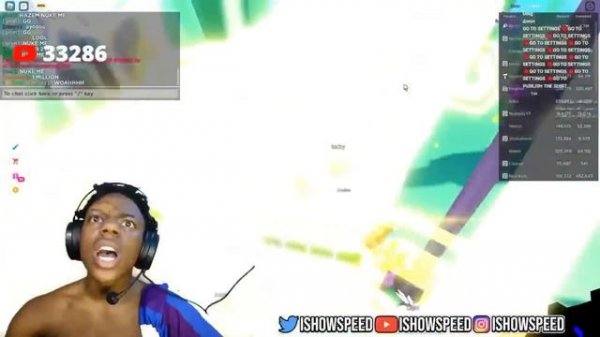 IShowSpeed Gets Donated 2-3 Million Robux By Hazem! (FUNNY)