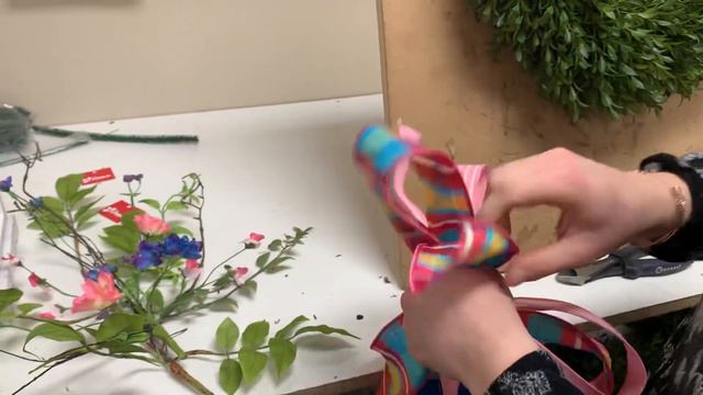 WISTERIA SWAG KIT tutorial with Anna смотреть онлайн
