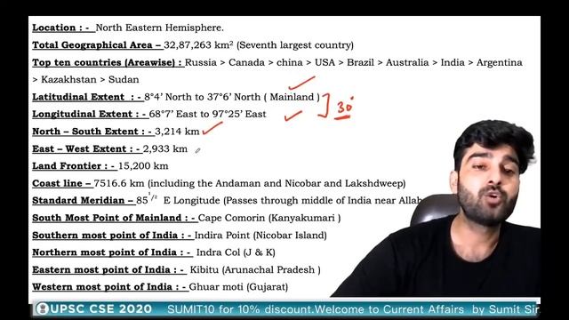 Introduction | Indian Geography Through Maps | Crack UPSC CSE IAS 2021 | Sumit Rathi смотреть онлайн