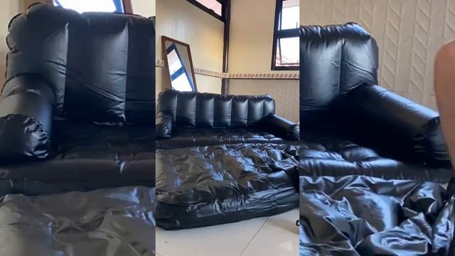 Inflatable Sofa Bed 5-in-1 Black Couch by Bestway смотреть онлайн