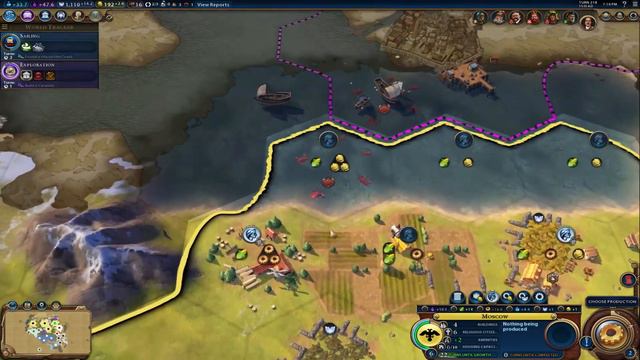 Civilization 6 Gameplay | Peter Russia 🌎 | Let's Play | Episode 14 | War Recovery смотреть онлайн