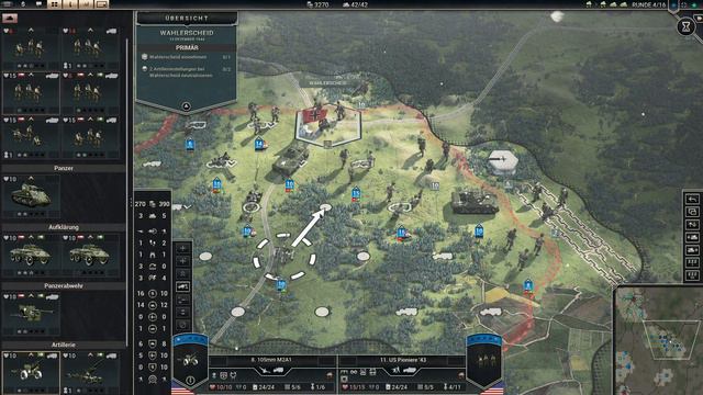 Panzer Corps 2: Frontlines - Bulge - Wahlerscheid смотреть онлайн