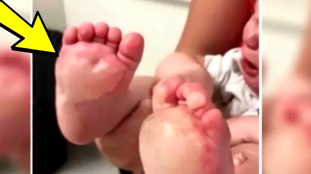 Мама оставила малыша с няней. Увидев его пятки, она закричала от ужаса! смотреть онлайн