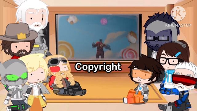 Overwatch reacts to Team Fortress 2 |episode 3: meet the pyro| смотреть онлайн