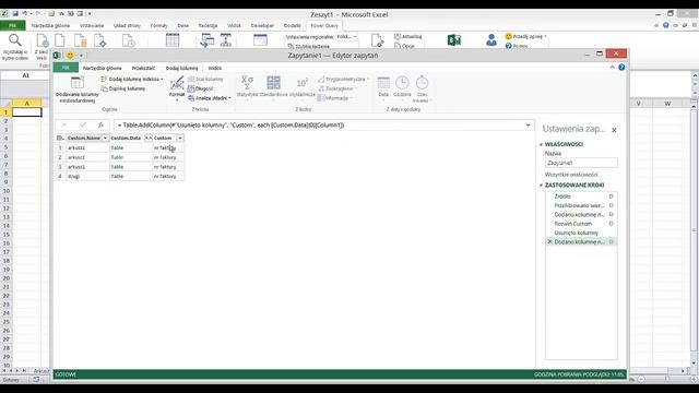Power Query - łączenie arkuszy z różnych plików (z folderu) смотреть онлайн