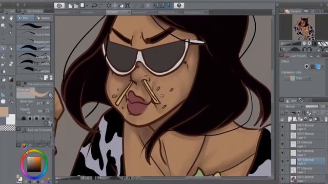 Doja Cat MOOO Speedpaint смотреть онлайн
