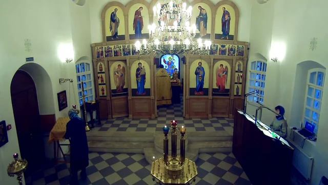 Свт. Григория чудотворца, еп. Неокесарийского. Утреня, Литургия смотреть онлайн
