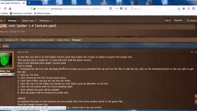 TERRARIA 1.4 como INSTALAR TEXTURE PACKS смотреть онлайн