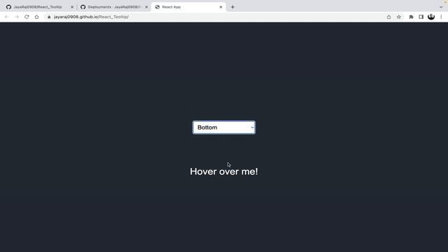 React ToolTip смотреть онлайн