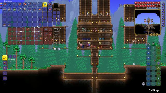 First WALL OF FLESH Battle On My Youtube Playthrough Of Terraria: Journey's End E9 смотреть онлайн