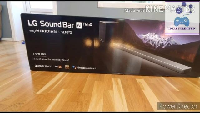 LG SOUNDBAR AI THINQ WITH MERIDIAN TECHNOLOGY/SL10YG UNBOXING & REVIEW IN ENGLISH-BEST SOUNDBAR EVE смотреть онлайн