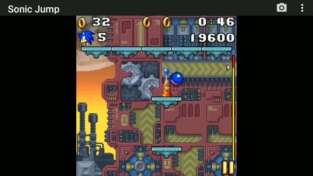 MAIN SONIC JUMP game Java mobile game arcade Sonic versi jump смотреть онлайн