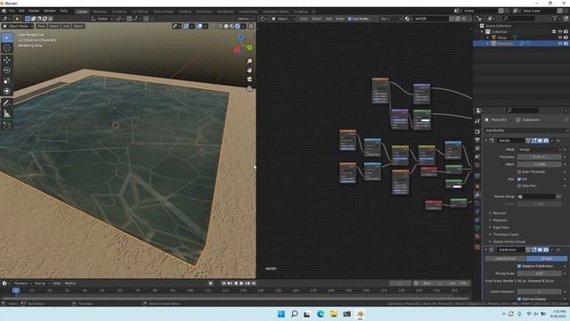 High Quality Water For Blender - Cycles - Blender Tutorial смотреть онлайн