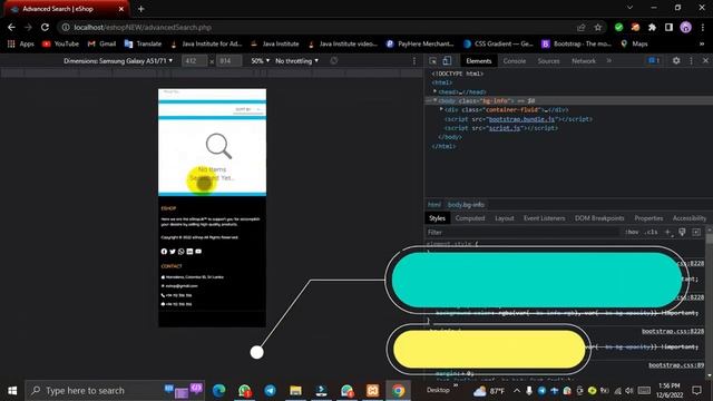 ADVANCED SEARCH PAGE DESIGN | Task 18 | Web Programming смотреть онлайн