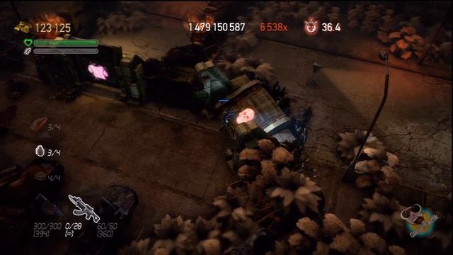 Dead Nation Road of Devastation - Score Walkthrough 6.1 Billion - Part 2 смотреть онлайн