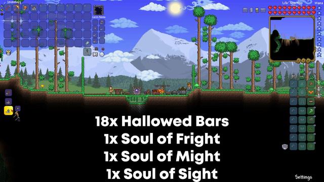 How to Make a Pickaxe Axe in Terraria (Quick Tutorial) смотреть онлайн
