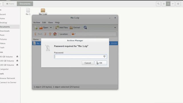 How to compress file with password in Ubuntu смотреть онлайн