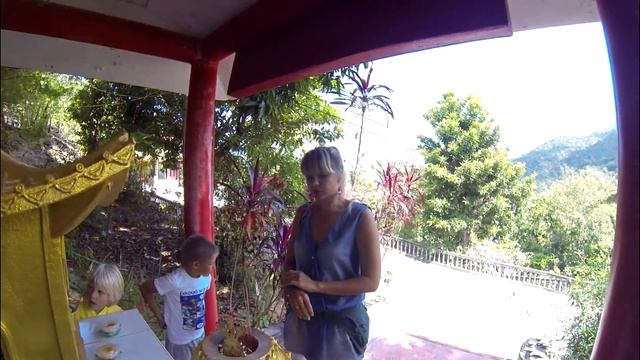 MnogoStran:Китайский храм на острове Панган в Тайланде. GoPro смотреть онлайн