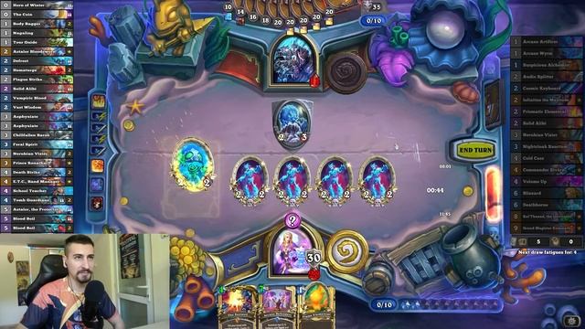 Best Spooky Skeletons Mage Deck After Nerfs Patch At Festival of Legends | Hearthstone смотреть онлайн