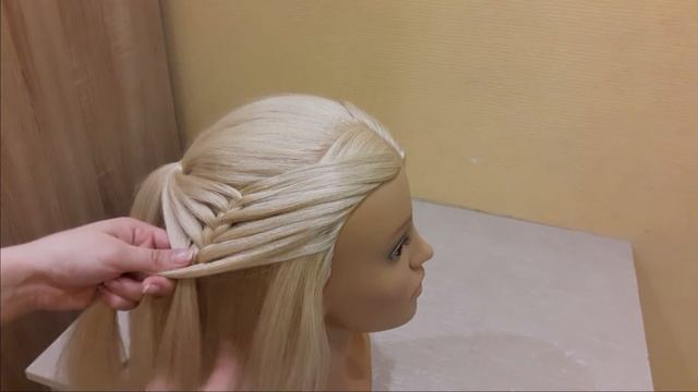 Быстрые прически для девочек и девушек.3 в 1.Легкое плетение.Fast Hairstyles For Girls 3 In 1.Easy!