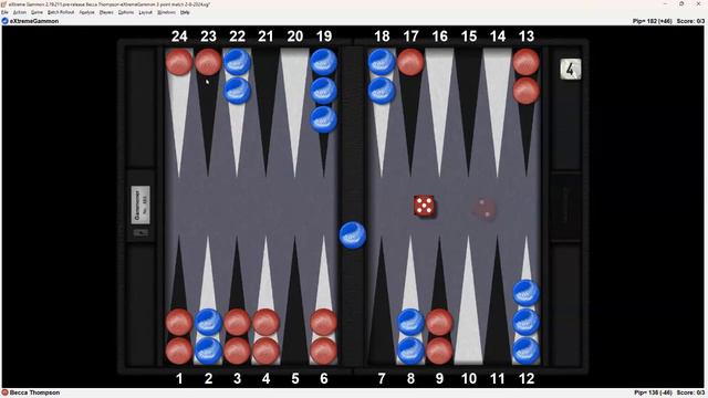 Backgammon Versus the Bot - Becca Thompson смотреть онлайн