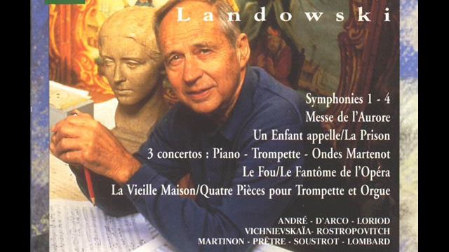 Marcel Landowski - Concerto pour Ondes Martenot et Orchestre à cordes et percussions (1954) 1 смотреть онлайн