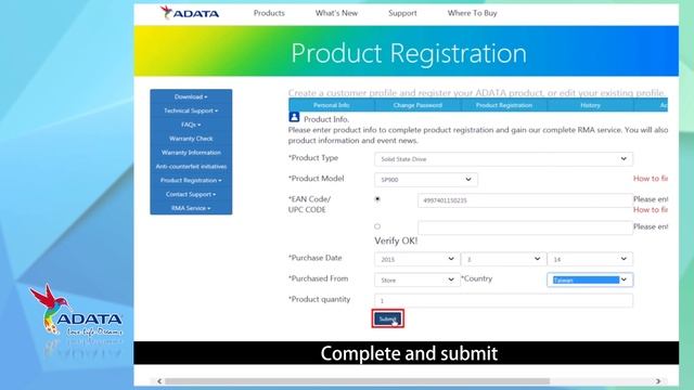 Guide to registering your ADATA product and getting an Acronis key смотреть онлайн