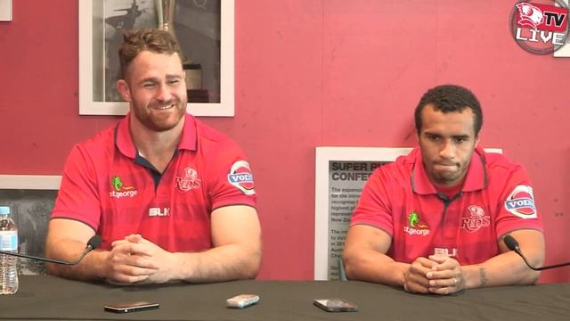 Media Conference for Horwill and Genia's Final Reds Home Game смотреть онлайн