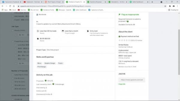 Earn from Upwork | Graphic Designing | Presented by Toplancers